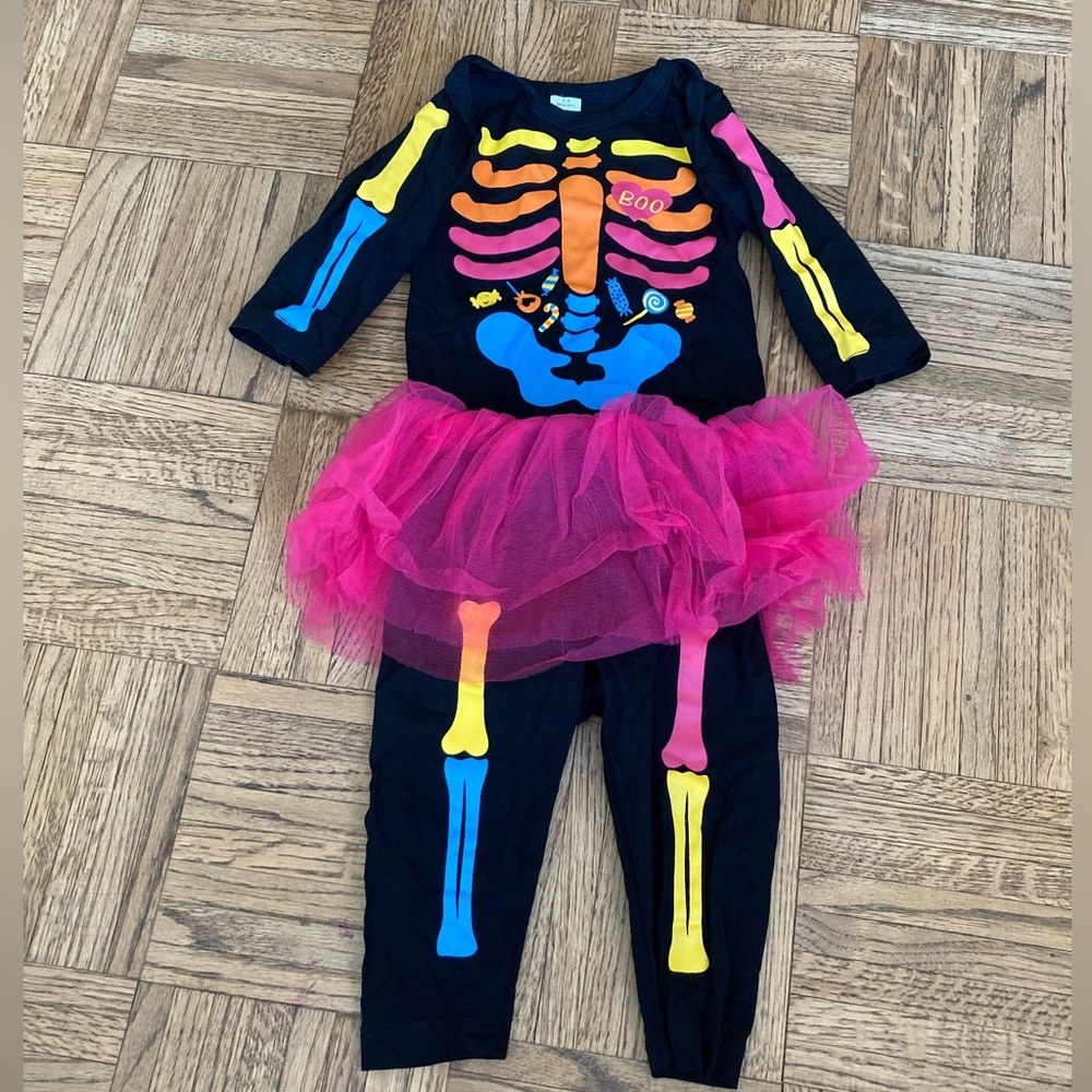 Rainbow Skeleton Halloween costume